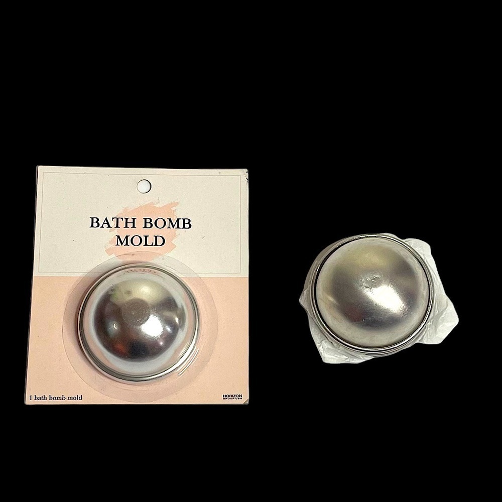 Bath bomb molds bundle of 3 crafts Silver Durable Metal Bath diy